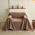 Armchair Couch Cover for Dogs 1 Cushion, Washable Recliner Covers Sofa Protector, Oversized Single Chair Covers, Accent Chair Couch Slipcovers, Pet Couch Cover Blanket Throws(71"x91", Coffee)