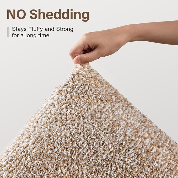70x24 Long Bathroom Rugs Washable Non Slip, Beige Bath Mat for Bathroom Floor Tub, Soft Absorbent Quick Dry Mats for Shower, Bathtub,Home Decor