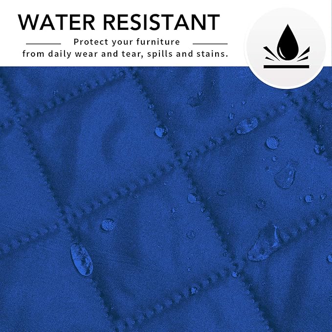 Easy-Going Sofa Slipcover L Shape Sofa Cover Sectional Couch Cover Furniture Protector Mat for Pets Dog Cat (X-Large, ClassicBlue/ClassicBlue)