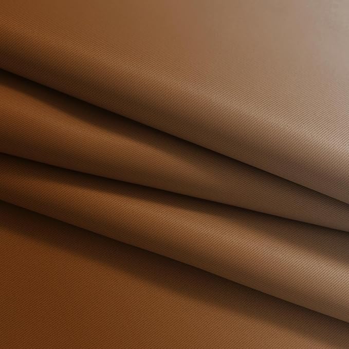 Yakamok Greyish White and Burnt Orange Ombre Curtains,Light Blocking Curtains,Room Darkening Grommet Window Drapes for Bedroom(Burnt Orange,52x63 Inch,2 Panels)