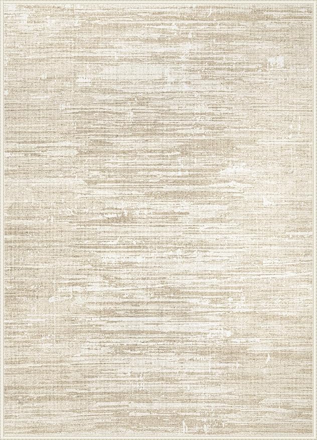 Living Room Rugs 10x14: Washable Moroccan Geometric Boho Rug Farmhouse Non Slip Stain Resistant Large Rug Low Pile Soft Carpet for Bedroom Dining Room Kids Room (Camel,10'x14')