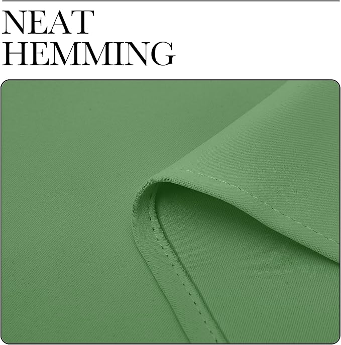NICETOWN Froest Green Blackout Curtains 78 inches Length for Living Room, 2 Panels, 55" Wide, Thermal Insulated Decoration Drapes for Bedroom Window