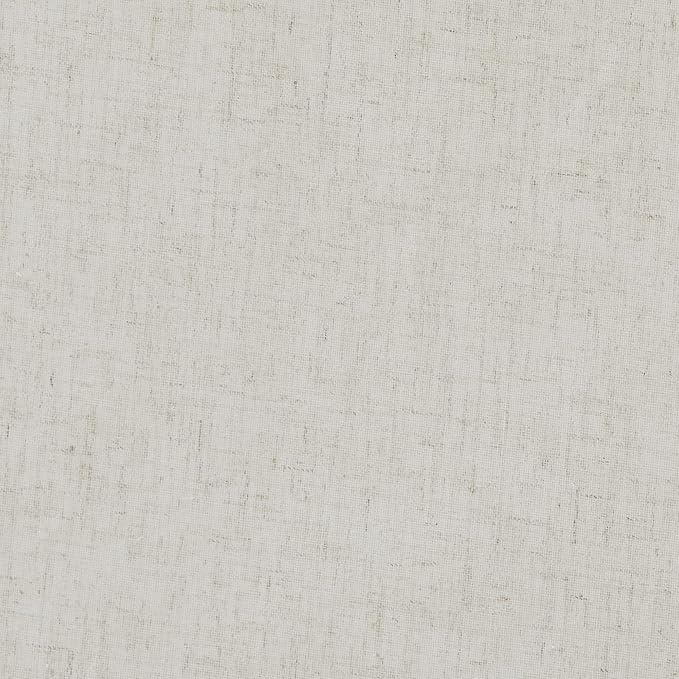 RYB HOME Natural Linen Blended Curtains for Living Room, Blackout Thermal Insulated Window Drapes with White Liner Classy Home Decor for Guest Room Nursery, Natural, W52 x L63 inch, 2 Panels