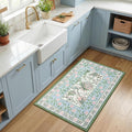 Blue Green Pink Door Mat Indoor Rugs for Entryway (2x3)