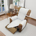 Recliner Chair Covers Reversible Sofa Cover Couch Cover for Pets Lazy Boy Furniture Protector(28''Recliner,White/White)