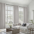 Topfinel 100% Blackout Curtains 96 Inches Long for Bedroom Heavy Thermal Modern Grey Curtains for Living Room Track System Window Treatments Room Darkening Drapes 8 Ft (40Wx96L 2 Panels)