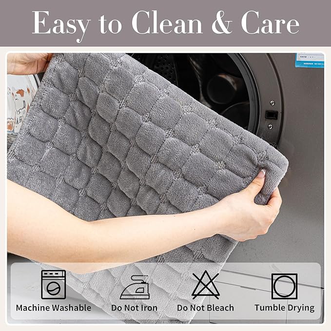 Velvet Couch Cover, Washable Sectional Sofa Cover, Anti Slip Sofa Slipcovers for 3 Cushion Couch Sofa L Shaped Recliner, Furniture Protector Covers for Pets Kids(Dark Grey, Only 1 PCS)