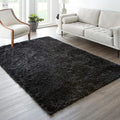 Ophanie 7x9 Black Rugs for Living Room, LargeFluffy Shag Fuzzy Plush Soft Living Room Area Rugs, Floor Shaggy Carpets for Bedroom, Carpet for Kids Boys Girls Dorm Nursery Home Decor Aesthetic