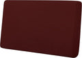 Easy-Going Stretch Loveseat Cushion Cover Sofa Cushion Furniture Protector Sofa Seat Sofa Slipcover Sofa Cover Soft Flexibility with Elastic Bottom(Loveseat Cushion, Wine)