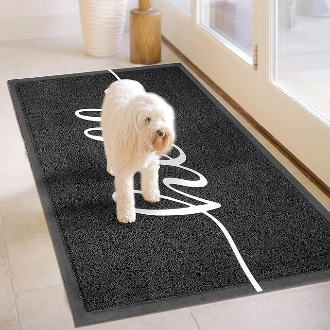 EARTHALL Funny Hello Mats Outside/Inside 48"x32", Front Door Mat Outdoor Entrance, Indoor Outdoor Mats for Home Entrance, Funny Doormat Outside/Inside Entrance, Front Porch Decor for Farmhouse