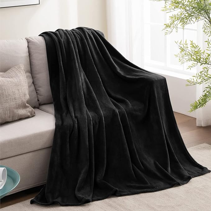 BEDELITE Fleece Blanket Twin Size for Bed, Luxury Plush Cozy Fuzzy Blanket 60x80 inches, Super Soft Warm Lightweight Throw for Travel Camping
