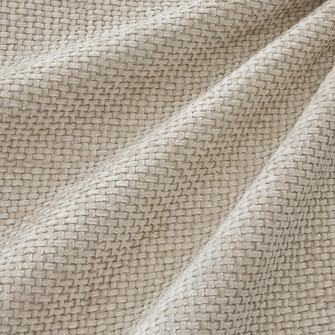 MIULEE Pack of 4 Couch Throw Pillow Covers 20x20 Inch Cream Soft Decorative Chenille Pillow Covers Farmhouse Accent Cushion Covers for Boho Spring Home Decor Sofa Bedroom Living Room