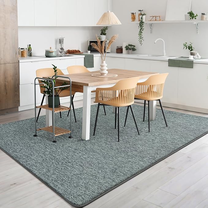 AROGAN Washable 2x6 Runner Rug for Hallway, Long Runner Rugs wtih Soft Memory Foam for Bedroom, Non Slip Backing Carpet Runners for Hallways, Kitchen, Bathroom, Entryway Home Decor, Grey