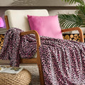 BEDELITE Fleece Blanke for Couch & Bed Pink Leopard Throw Blanket – Soft & Cozy Cheetah Blanket for Sofa, Lightweight Fleece Animal Print Decor, for Women 50"x 60", Pink