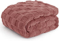 Bedsure GentleSoft Twin Blanket for Bed Dusty Pink - Super Soft Cozy Blankets for Women Kids Girls, Cute Fuzzy Fleece Throws for Bedroom Couch, 60x80 Inches
