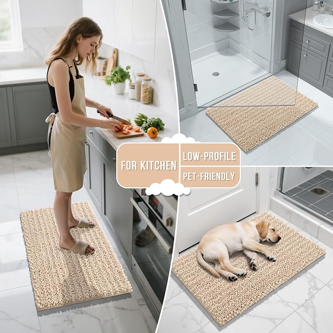 Yimobra Bathroom Rugs Sets 2 Piece - Image 5