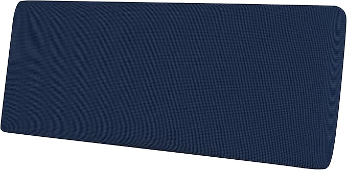Easy-Going Stretch Cushion Cover Sofa Cushion Furniture Protector Sofa Seat Sofa slipcover Sofa Cover Soft Flexibility with Elastic Bottom(Oversized Sofa Cushion, Navy)