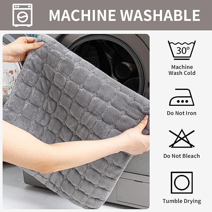 Velvet Couch Covers for Dogs, Dog Sectional Couch Covers, Pet Couchs Cover for Large Sectional, Couchs Protector for Dogs, Sectional Sofa Cover for Pet Washable(1PC,Dark Grey,27.6"×94.4")