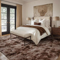 Brown Extra Large Shag Area Rug for Living Room (8x10 Ft) – Coffee