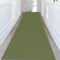 KOZYFLY Extra Long Runners for Hallways 3x14 ft Washable Kitchen Runner Non Slip Rubber Backed Hallway Rug Cotton Entryway Runner Rug Floor Carpet for Indoor Hall, Kitchen,Bright Green/Earthy Green