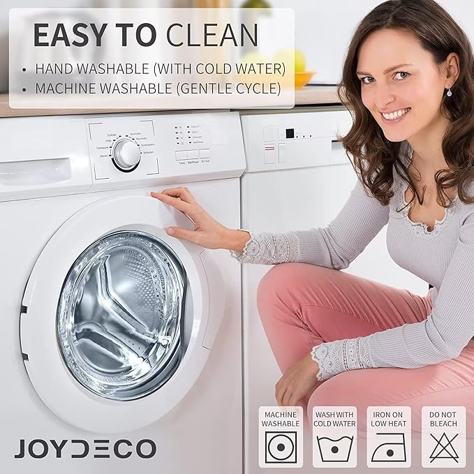 Joydeco Blackout Curtains 63 Inch Length 2 Panels Set, Thermal Insulated Long Curtains & Drapes 2 Burg, Room Darkening Grommet Drapes for Bedroom Living Room Windows (W42 x L63 Inch, Brown)