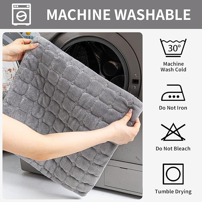 Velvet Throw Pillow Covers(Pack of Two, Dark Grey) 12×20 Inch Decorative Pillows Cover Neutral Soft Chenille Couch Pillows with Zipper Aesthetic for Living Room and Bedroom