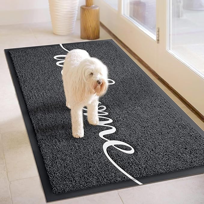 EARTHALL Funny Welcome Mats Outside/Inside 48"x32", Front Door Mat Outdoor Entrance, Indoor Outdoor Mats for Home Entrance, Funny Doormat Outside/Inside Entry, Front Porch Decor for Farmhouse