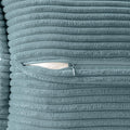 Decorative Throw Pillow Covers for Couch Bed – 18x18in, Dusty Blue