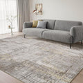 9 x 12 Area Rugs for Living Room, Machine Washable Non Slip Rug Ultra Soft Low Pile Indoor Carpet Modern Abstract Rugs for Bedroom Office Room Dining Room Beside, Beige
