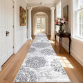 HEBE Hallway Runner Rug 3'x20' Washable Vintage Distressed Area Rugs Non Slip Laundry Rug Runner Boho Floor Carpet Runners for Hallways Entryway Laundry Room Kitchen Bathroom