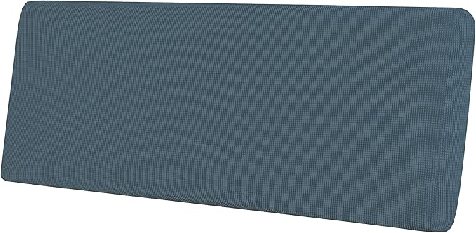 Easy-Going Stretch Cushion Cover Sofa Cushion Furniture Protector Sofa Seat Sofa Slipcover Sofa Cover Soft Flexibility with Elastic Bottom(Oversized Sofa Cushion, Bluestone)