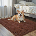 Small Rugs for Bedroom 2x3, Soft Area Rug for Living Room Dorm, Non Slip Shag Rugs for Girls Boys Bedroom, Soft Kids Carpet, Modern Home Decor Aesthetic(Coffee, 2 x 3)