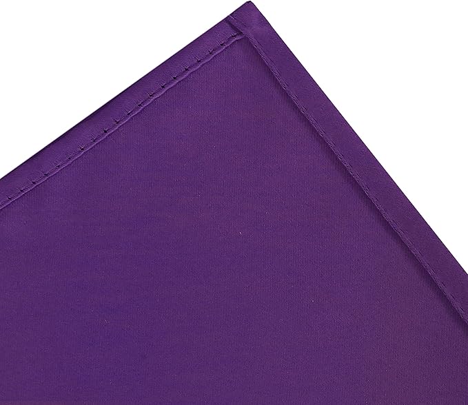 LEMOMO Purple Blackout Curtains/42 x 63 Inch/Set of Two Panels Grommet Bedroom Curtains