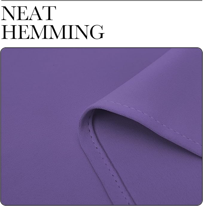 NICETOWN RV Blackout Curtains for Camper Windows, Lilac Purple, 29" Wide by 40" Long, 2 PCs, Short Blackout Curtains & Drapes, Thermal Insulated Blackout Curtain Panels for Kids Room, Play Room