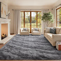 9x12 Ft Extra Large Shag Rugs for Living Room, Ultra Soft Fluffy Furry Area Rugs for Bedroom Indoor Floor, Aesthetic Carpet for Kids Home Decor (Grey)