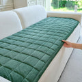 Couch Covers for Dogs Washable, Non Slip Couch Covers for Loveseat Sofa Pet Friendly, Soft Fuzzy Sofa Covers for Pet, Dog Couch Cover Furniture Protector(1PC,Green,27.6"x59.1")