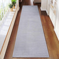 YDKGL Boho 2x8 ft Runners for Hallways Extra Long Woven Washable Kitchen Runner Mat Rugs Non Slip, Soft Entryway Laundry Hall Floor Runner Carpet for Indoor Backdoor Bedroom Hallway Living Room, Gray