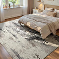 Ompaa Living Room Rug 5x8 Coffee Area Rug Machine Washable Boho Rug Non Slip Abstract Vintage Indoor Large Rugs for Bedroom, Classroom, College Dorm, Farmhouse, Dining Room, Kids Playroom