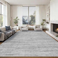 8x10 Area Rugs for Living Room,Modern Abstract Non-Slip Backing Washable Rugs,Soft Thin Large Area Rug，Stain Resistant Carpets for Bedroom Dining Room Home Decor