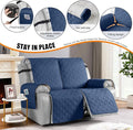 Waterproof Recliner Couch Covers – 2 Seater, Ocean Blue