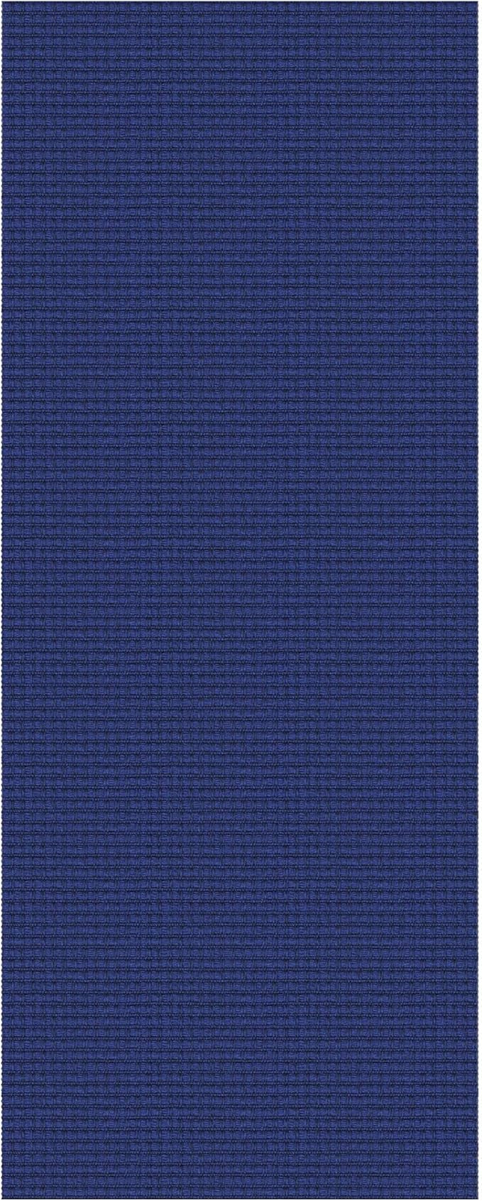KOZYFLY Runners for Hallways 2x5 ft Washable Kitchen Runner Non Slip Rubber Backed Hall Runners Cotton Entryway Runner Rugs Floor Carpet for Indoor Backdoor Bedroom Kitchen, Royal Blue/Navy