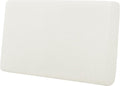 Easy-Going Stretch Loveseat Cushion Cover Sofa Cushion Furniture Protector Sofa Seat Sofa Slipcover Sofa Cover Soft Flexibility with Elastic Bottom(Loveseat Cushion, Cream)