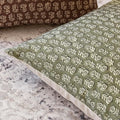Set of 2 Decorative Long Body Lumbar Throw – 14×36 Inch, Sage Green