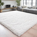 Chicrug Soft Area Rugs for Bedroom Living Room Plush Fluffy Rug 9x12 Feet, Shag Furry Area Rug Carpet Non Shedding for Nursery Children Kids Girls Room Home Decorative, Cream
