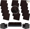Outdoor Cushion Covers Set,14PCS Patio Furniture Couch Seat Slipcovers, Replacement for Sofa Sectional Chair(Cover，Only)