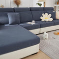 Sofa Covers Couch Covers for Sofa Pet Friendly Couch Cushion Covers Universal Sofa Covers Washable Stretch Slipcovers for Sectional Sofa (Texture Metal Gray,Back Cover M)