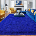 Rugs for Living Room 6x9, Soft Shaggy Modern Shag Area Rug for Bedroom, Upgrade Non-Slip Plush Fluffy Carpet for Kids Boys Girls Room Home Decor Aesthetic, Royal Blue