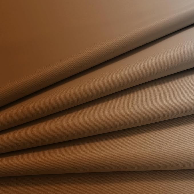 Yakamok Greyish White and Burnt Orange Ombre Curtains,Light Blocking Curtains,Room Darkening Grommet Window Drapes for Bedroom(Burnt Orange,52x63 Inch,2 Panels)