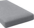 H.VERSAILTEX Super Stretch Individual Chaise Cover Sectional Couch Covers for L Shaped Sofa Both Left/Right Featuring Thick Jacquard Textured Twill Fabric (1 Piece Chaise Cover Large, Dove)