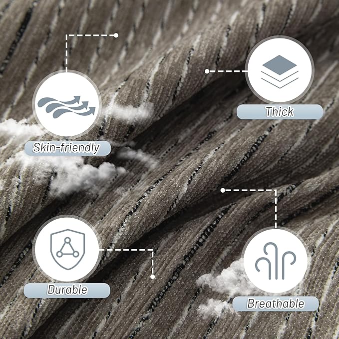 MYSKY HOME Couch Covers for 2 Cushion Couch Sectional Sofa, L Shape Sofa Protector Sand Chenille Couch Cover, Sofa Covers Washable Blanket with Tassel Pet Couch Cushion Cover, 71"X102"